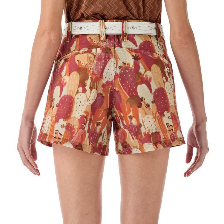 ウィメンズメッシュショートパンツ. GWS8584 詳細画像 ディープレッド(404) 3