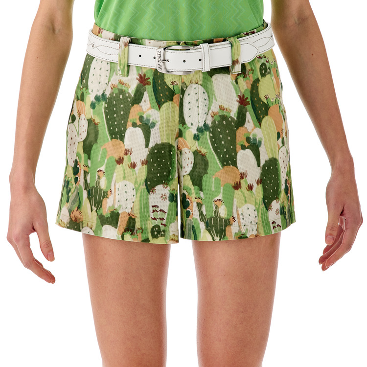 ウィメンズメッシュショートパンツ. GWS8584 詳細画像 リーフグリーン(455) 2