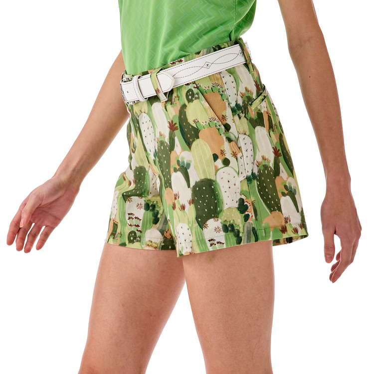 ウィメンズメッシュショートパンツ. GWS8584 詳細画像 リーフグリーン(455) 4