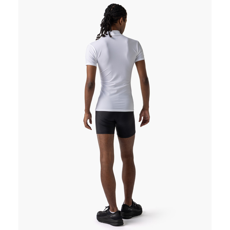 ユニハイネック半袖シャツ.STBF1020 詳細画像 ホワイト(011) 12