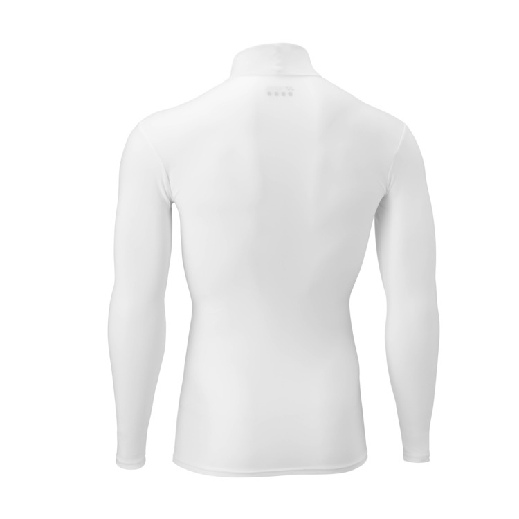 ユニハイネック長袖シャツ.STBF1021 詳細画像 ホワイト(011) 2