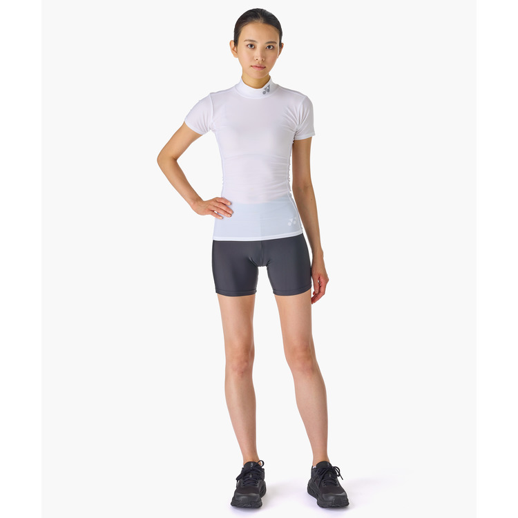 ウィメンズハイネック半袖シャツ.STBF1520 詳細画像 ホワイト(011) 11