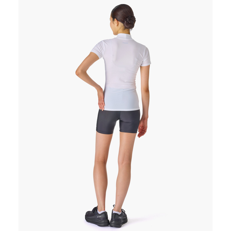 ウィメンズハイネック半袖シャツ.STBF1520 詳細画像 ホワイト(011) 12