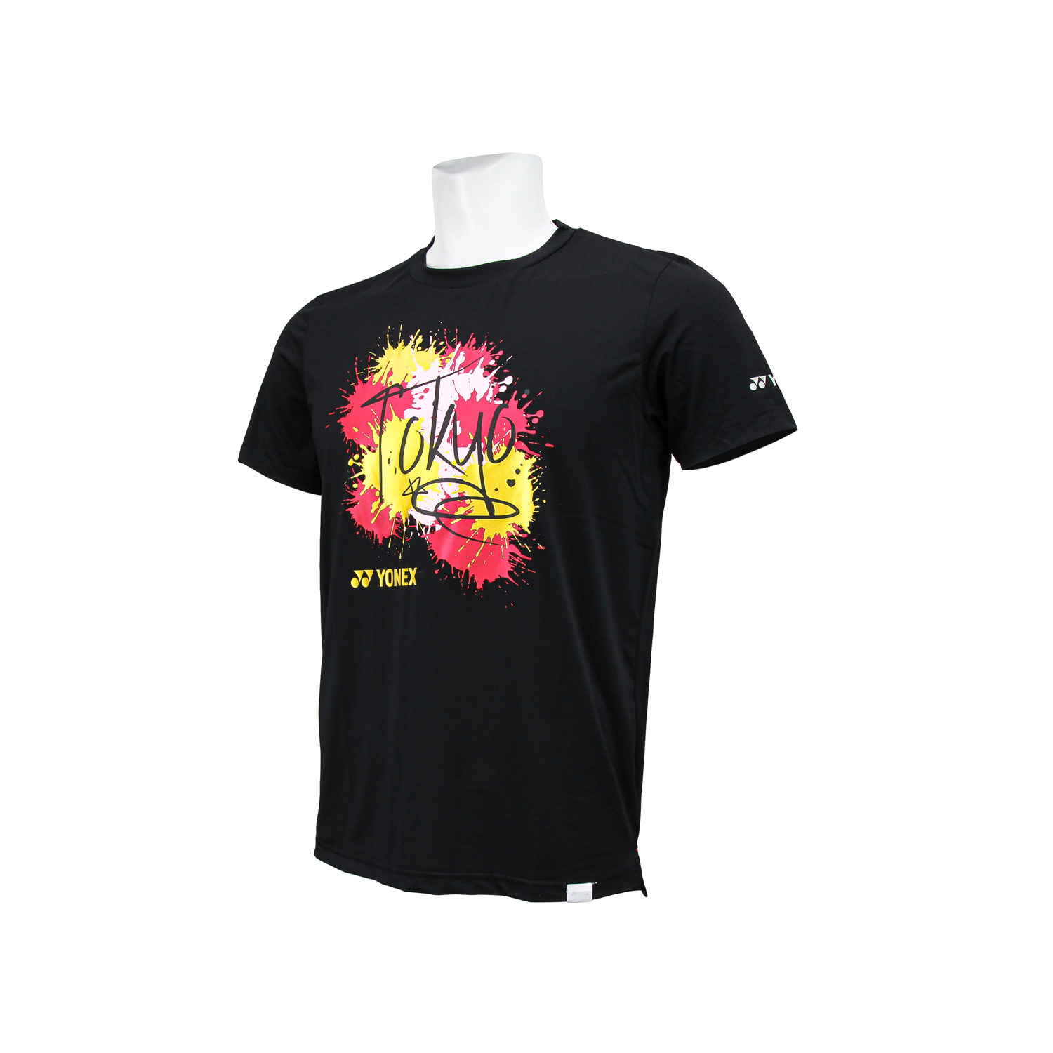 600円 76％以上節約 ヨネックス Tシャツ L 半袖シャツ 背 ロゴ シンプル スポーツ