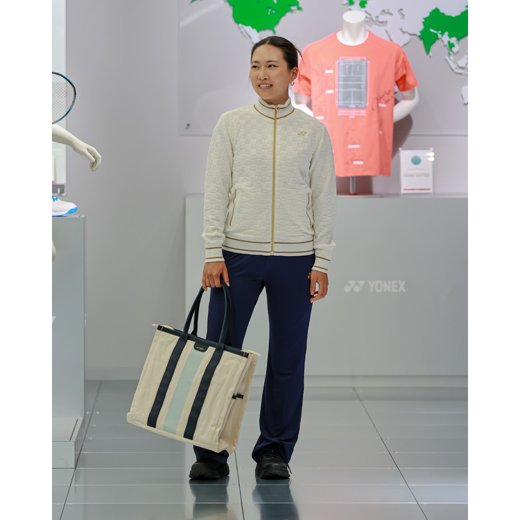 トートバッグ. BAG2551 詳細画像 ホワイト／ネイビー(100) 10