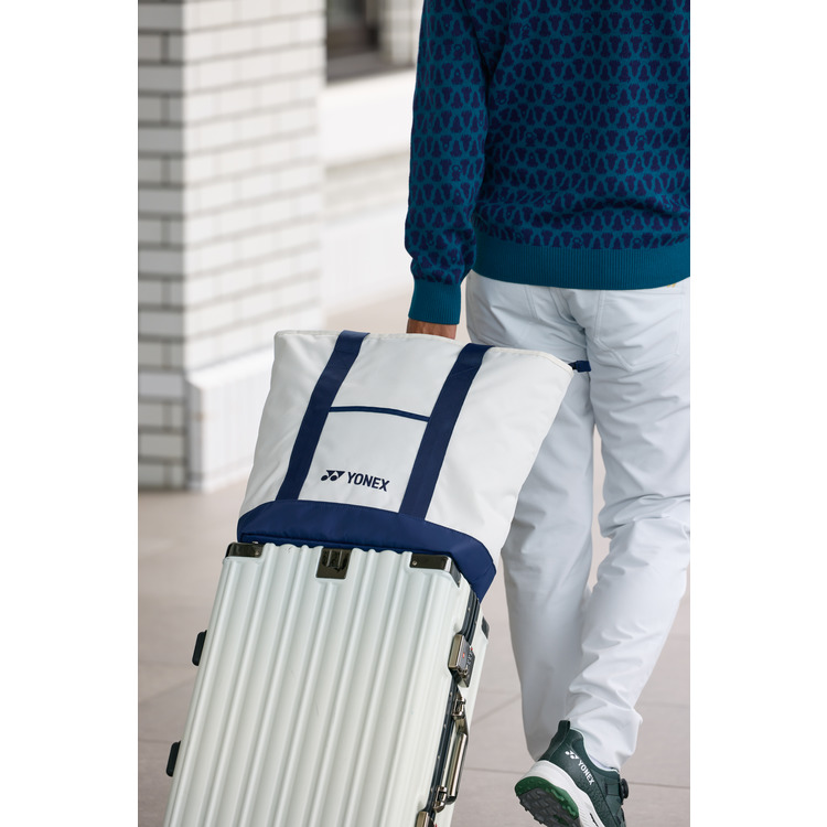 トートバッグ１２００.TB-1200 詳細画像 ホワイト／ネイビー(100) 2