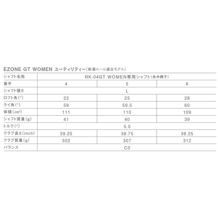 EZONE GT WOMEN UT＃4[新溝ルール適合モデル]. 4GUF42S 詳細画像   10