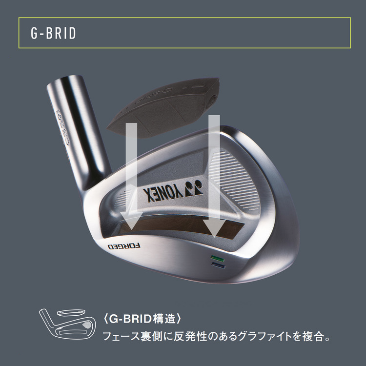 EZONE CB702 フォージドアイアン #5 カーボンシャフト [新溝ルール適合モデル]. C72I-0526 詳細画像 ダークブルー(112) 5