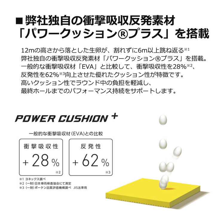 パワークッションソニケージ２.SHGS2 詳細画像 ホワイト／シルバー(284) 10