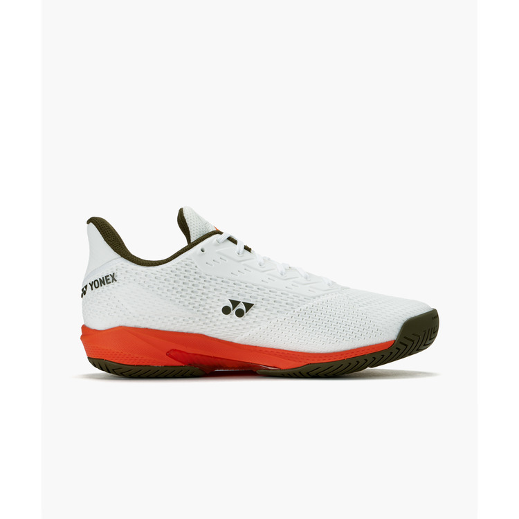 パワークッションアドアクセル ウィメンズAC. SHTAALA 詳細画像 ホワイト／オレンジ（386） 3