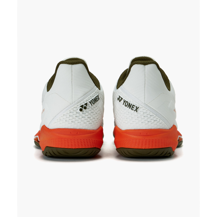 パワークッションアドアクセル ウィメンズAC. SHTAALA 詳細画像 ホワイト／オレンジ（386） 4