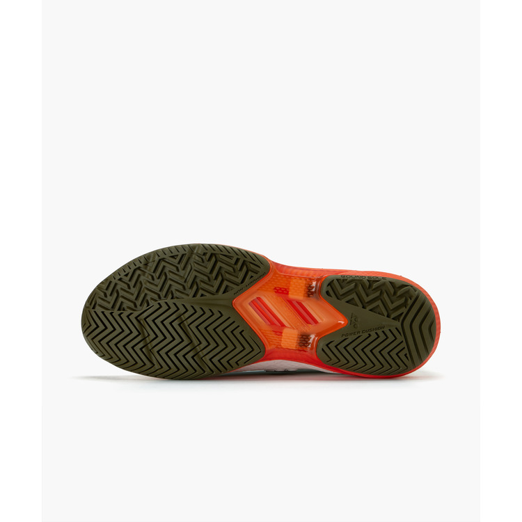 パワークッションアドアクセル ウィメンズAC. SHTAALA 詳細画像 ホワイト／オレンジ（386） 6